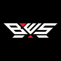 bw lettera logo vettore disegno, bw semplice e moderno logo. bw lussuoso alfabeto design