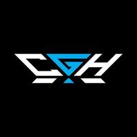 cgh lettera logo vettore disegno, cgh semplice e moderno logo. cgh lussuoso alfabeto design