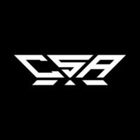 csa lettera logo vettore disegno, csa semplice e moderno logo. csa lussuoso alfabeto design