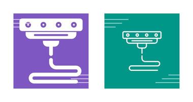 Icona del vettore della stampante 3D