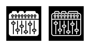 suono miscelatore vettore icona