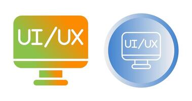 UX ui vettore icona