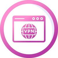 vpn vettore icona