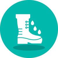 rainboot vettore icona