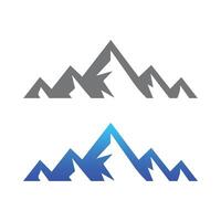 montagna logo vettore elemento, montagna logo vettore modello, montagna vettore illustrazione