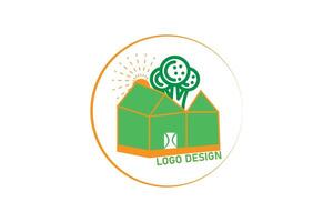 drogheria logo design vettore