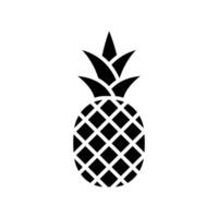 ananas icona vettore design modello nel bianca sfondo