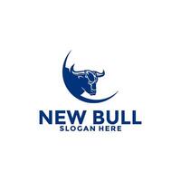 creativo selvaggio Toro bufalo corno testa vettore logo , Toro logo design modello