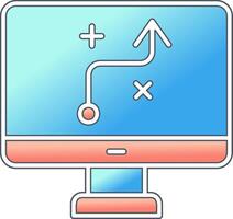 icona di vettore di strategia