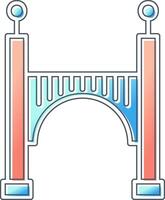 ponte vettore icona