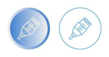 ethernet cavo vettore icona