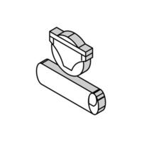 mutande tessuto isometrico icona vettore illustrazione