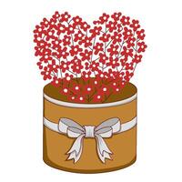 fioriture di amore per San Valentino giorno clip arte vettore