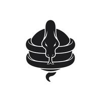 vettore logo arte per piccolo attività commerciale negozio e gioco azienda. serpente tema design