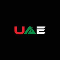 Emirati Arabi Uniti creativo logo e icona design vettore