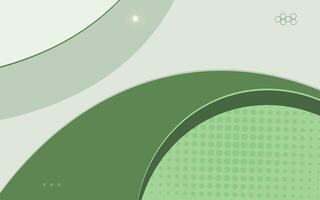 astratto verde onda geometrico sfondo design vettore