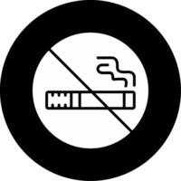 no fumo vettore icona