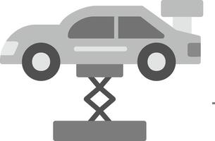 auto sollevamento vettore icona