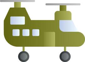 militare elicottero vettore icona