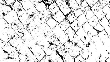 un' nero e bianca disegno di un' mattone parete, un' impostato di quattro diverso mattone muri, quattro diverso tipi di mattone pavimentazione pietre, Vintage ▾ mattone parete vettore, vettore