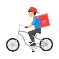 persone cavalcata biciclette illustrazione vettore