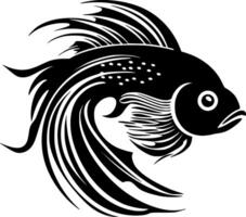 pesce - alto qualità vettore logo - vettore illustrazione ideale per maglietta grafico