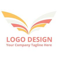 astratto design concetto per il branding logo, vettore