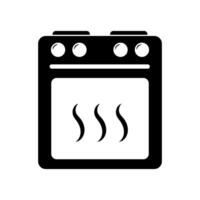 stufa forno icona, vettore gas fornello. cucina cucinando apparecchio. vettore illustrazione.