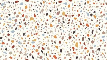 terrazzo mosaico modello, terazzo marmo pavimento piastrella vettore