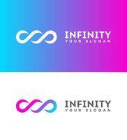 infinito logo icona marca identità cartello simbolo vettore