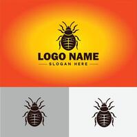 cimice logo vettore arte icona grafica per attività commerciale marca icona cimice logo modello