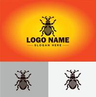 tonchio insetto peste logo vettore arte icona grafica per attività commerciale marca icona tonchio logo modello
