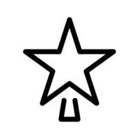 raggiante stella icona vettore simbolo design illustrazione