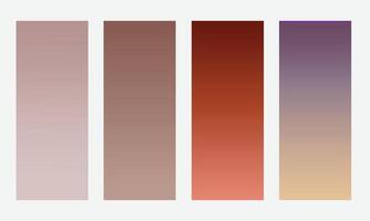 colore pendenza moderno sfondo impostare. schermo vettore design per mobile app. molla, fresco morbido colore astratto gradienti