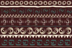 africano Stampa tessuto, etnico fatto a mano ornamento per il tuo disegno, tribale modello motivi geometrico elemento. vettore sfondo struttura, afro tessile ankara moda stile. pareo avvolgere vestire, tappeto batik