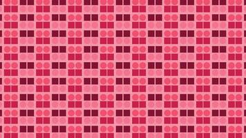 astratto ripetuto bloccare rosa colore combinazione modello sfondo. vettore