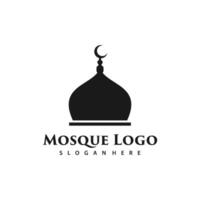 islamico logo vettore, creativo musulmano disegno, semplice moschea logo design vettore