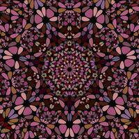astratto colorato radiale mosaico modello sfondo design - circolare psichedelico vettore grafico