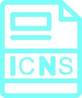 icns creativo icona design vettore