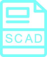 scad creativo icona design vettore