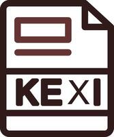 kexi creativo icona design vettore