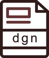 dgn creativo icona design vettore