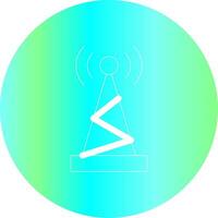 antenna creativo icona design vettore