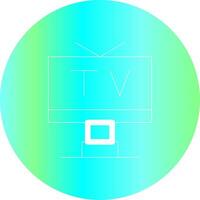 tv creativo icona design vettore