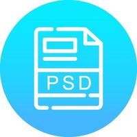 PSD creativo icona design vettore