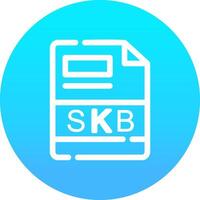 skb creativo icona design vettore