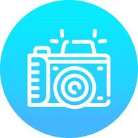 telecamera creativo icona design vettore