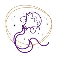 Acquario zodiaco cartello schizzo mano disegnato astratto moderno astrologico costellazione carta design vettore illustrazione. mistico stella simbolo sfondo per tatuaggio, Stampa, carta, icona, manifesto, logo, aviatore