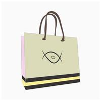 shopping Borsa vettore icona eps