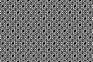 monocromatico nero e bianca modello. astratto mosaico struttura per tessuto, Stampa, tavolo stoffa, striscione, coperchio, carta, sciarpa, morbido arredamento, invito, decorazione, involucro carta, interno, sfondo. vettore